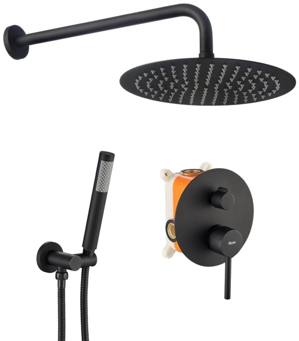 SET DE DUȘ INCASTRAT LUNGO BLACK+BOX