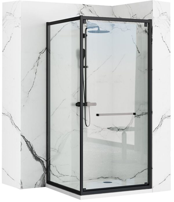 CABINA DE DUȘ SPACE BLACK 90x90