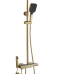 COLOANA DE DUȘ ROB GOLD BRUSH+TERMOSTAT