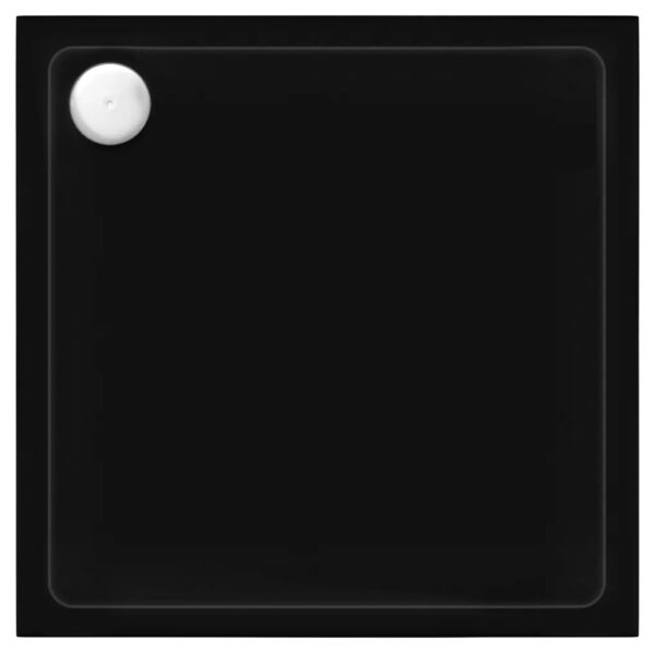 CĂDIȚA DE DUȘ SAVOY BLACK 90x90+SIFON