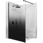 PARAVAN DE DUȘ AERO OMBRE 120 BLACK