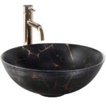 LAVOAR PE BLAT STELLA MARBLE BLACK