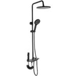 COLOANA DE DUȘ SAVIO LED BLACK