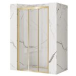 UȘA DE DUȘ ALEX BRUSH GOLD 90