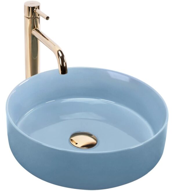 LAVOAR PE BLAT SAMI LIGHT BLUE SHINY