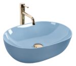 LAVOAR PE BLAT LISA LIGHT BLUE SHINY