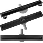 RIGOLA DUȘ NEOX SLIM PRO BLACK 500