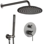 SET DE DUȘ INCASTRAT LUNGO GRIP GUN GREY+BOX