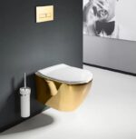 VAS WC CARLO FLAT MINI GOLD — изображение 4