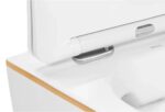 VAS WC CARLO WHITE MINI GOLD EDGE - imagine 7