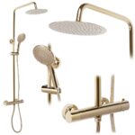 SET DE DUȘ TERMOSTAT VINCENT GOLD — изображение 3