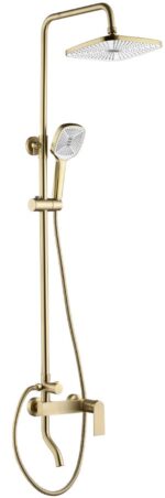 COLOANA DE DUȘ STORM GOLD BRUSH MAT