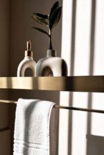RAFT PENTRU BAIE SF01-600-BG GOLD BRUSH - imagine 2