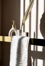RAFT PENTRU BAIE SF02-600-BG GOLD BRUSH - imagine 4