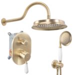 SET DE DUȘ SERRA GOLD BRUSH - imagine 3