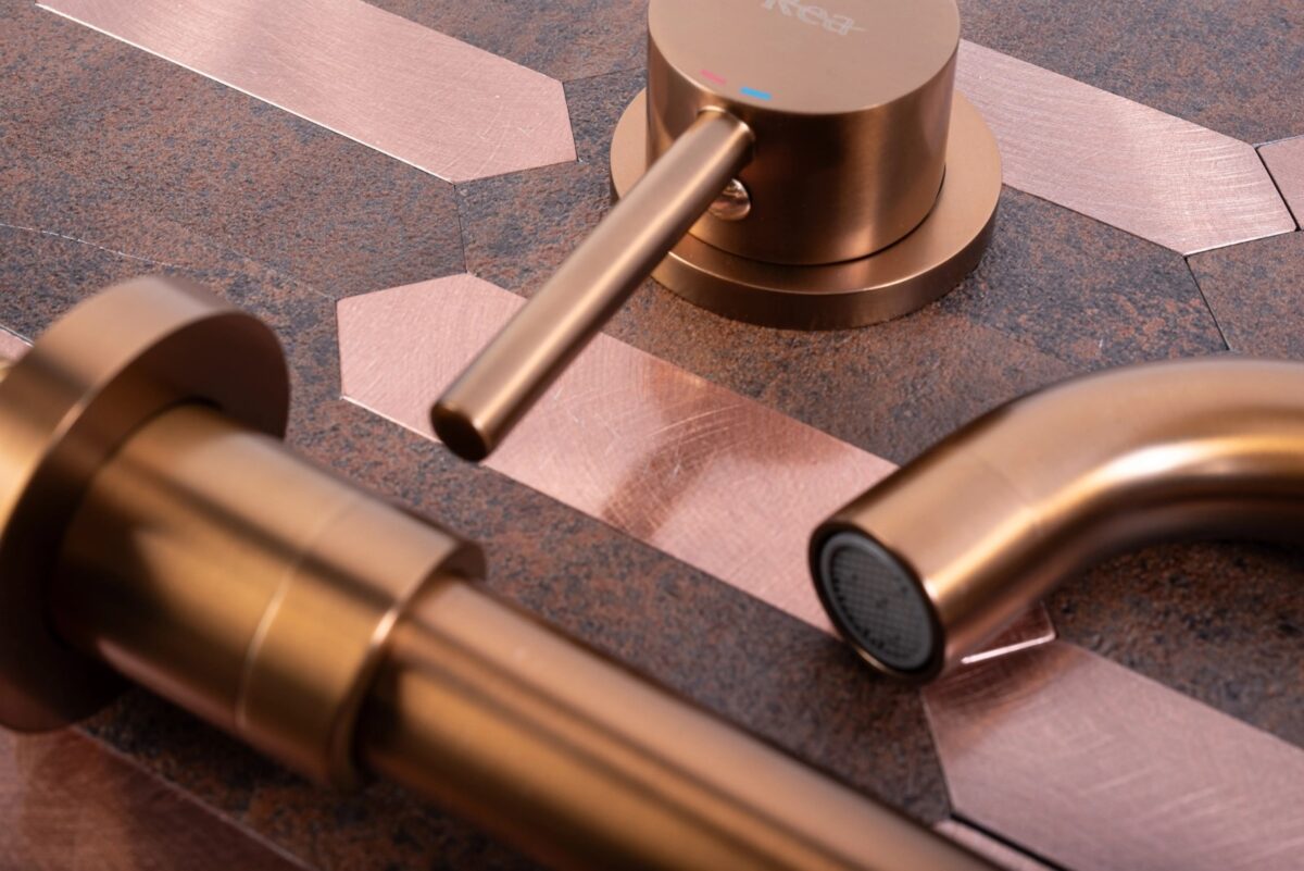 BATERIE INCASTRATĂ COPPER BRUSH+BOX - imagine 6