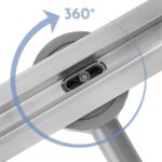 RIGOLA DUȘ NEOX SLIM PRO NICKEL BRUSH 600 - imagine 3