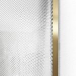 PARAVAN DE DUȘ AERO OMBRE GOLD BRUSH WHITE 120 - imagine 6