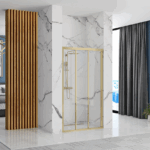 UȘA DE DUȘ ALEX BRUSH GOLD 90 - imagine 3
