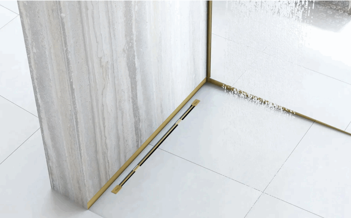 PROFIL DE PANTA CĂDIȚA DUȘ GOLD 130cm - imagine 2