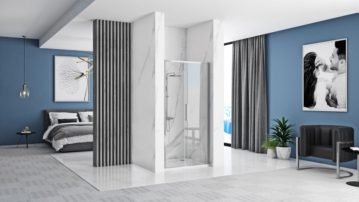 UȘA DE DUȘ RAPID SLIDE CHROME 150 - imagine 10