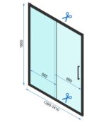 UȘA DE DUȘ RAPID SLIDE GOLD 110 — изображение 7