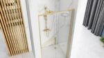 UȘA DE DUȘ RAPID SLIDE GOLD BRUSH 130 - imagine 3