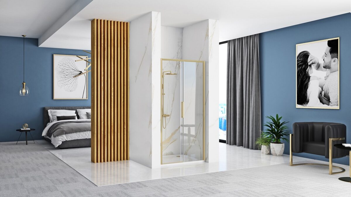 UȘA DE DUȘ RAPID SLIDE GOLD BRUSH 130 - imagine 11