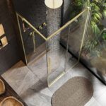 CABINA DUS SOLAR GOLD 90x120 - imagine 2