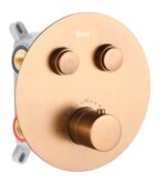 SET DE DUȘ INCASTRAT LUNGO COPPER+TERMOSTAT - imagine 3