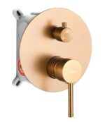 SET DE DUȘ INCASTRAT LUNGO COPPER BRUSH+BOX - imagine 4