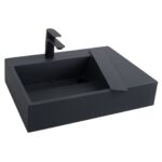 LAVOAR DIN CONGLOMERAT ARCHI 75 GREY MAT - imagine 2