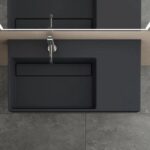 LAVOAR DIN CONGLOMERAT ARCHI 90 GREY MAT - imagine 5