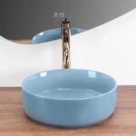 LAVOAR PE BLAT SAMI LIGHT BLUE SHINY - imagine 3
