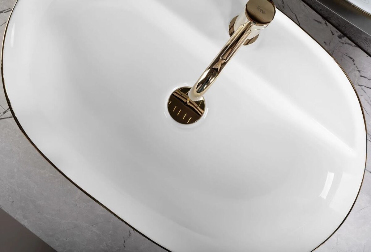 LAVOAR PE BLAT AURA 61 GOLD WHITE BRUSH - imagine 3