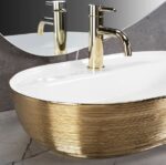 LAVOAR PE BLAT AURA 61 GOLD WHITE BRUSH - imagine 5