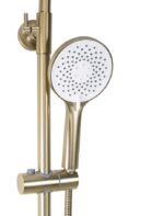 COLOANA DUȘ-CADA DROP GOLD BRUSHED AUR MAT PERIAT - imagine 8