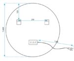 OGLINDA LED FFJ 80CM - imagine 7