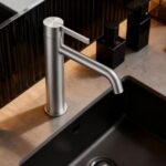 BATERIE LAVOAR FOSTER NICKEL BRUSHED PERIAT MAT HIGH - imagine 3