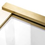 PERETE DE DUS RAPID SLIDE GOLD MAT BRUSH PERIAT 160 - imagine 12
