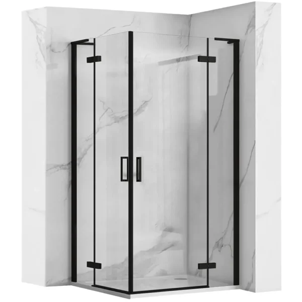 CABINA DE DUȘ HUGO BLACK 80x80