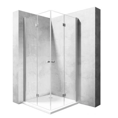 CABINA DE DUȘ FOLD N2 CHROME 80x80
