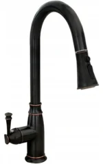 BATERIE DE BUCĂTĂRIE DECO OLD BLACK HIGH