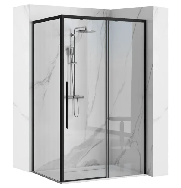 CABINA DE DUȘ SOLAR BLACK 90x120