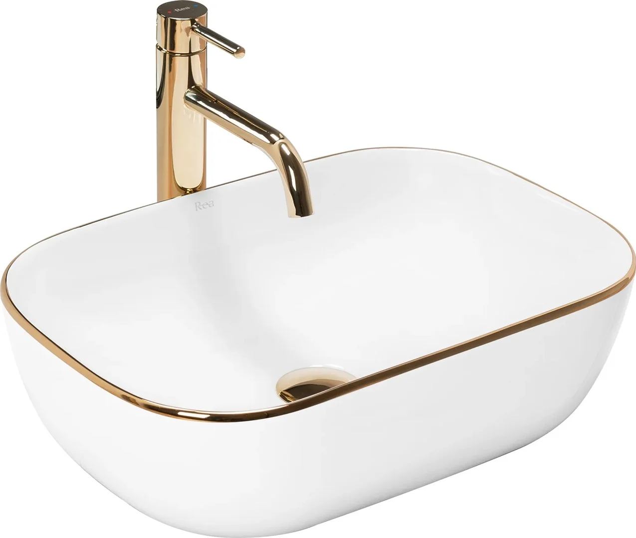LAVOAR PE BLAT BELINDA GOLD EDGE — 1 LAVOAR PE BLAT BELINDA GOLD EDGE