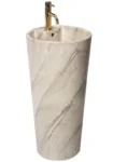 LAVOAR FREESTANDING BLANKA NATURAL MAT MARBLE
