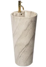 LAVOAR FREESTANDING BLANKA NATURAL MAT MARBLE