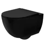 VAS WC CARLO MINI FLAT BLACK MAT