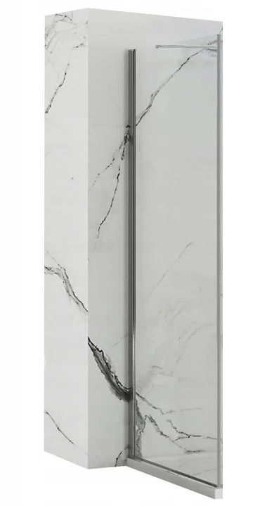 PARAVAN DE DUȘ MOLIER CHROME 90