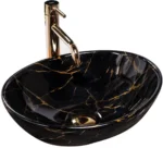 LAVOAR PE BLAT SOFIA BLACK MARBLE